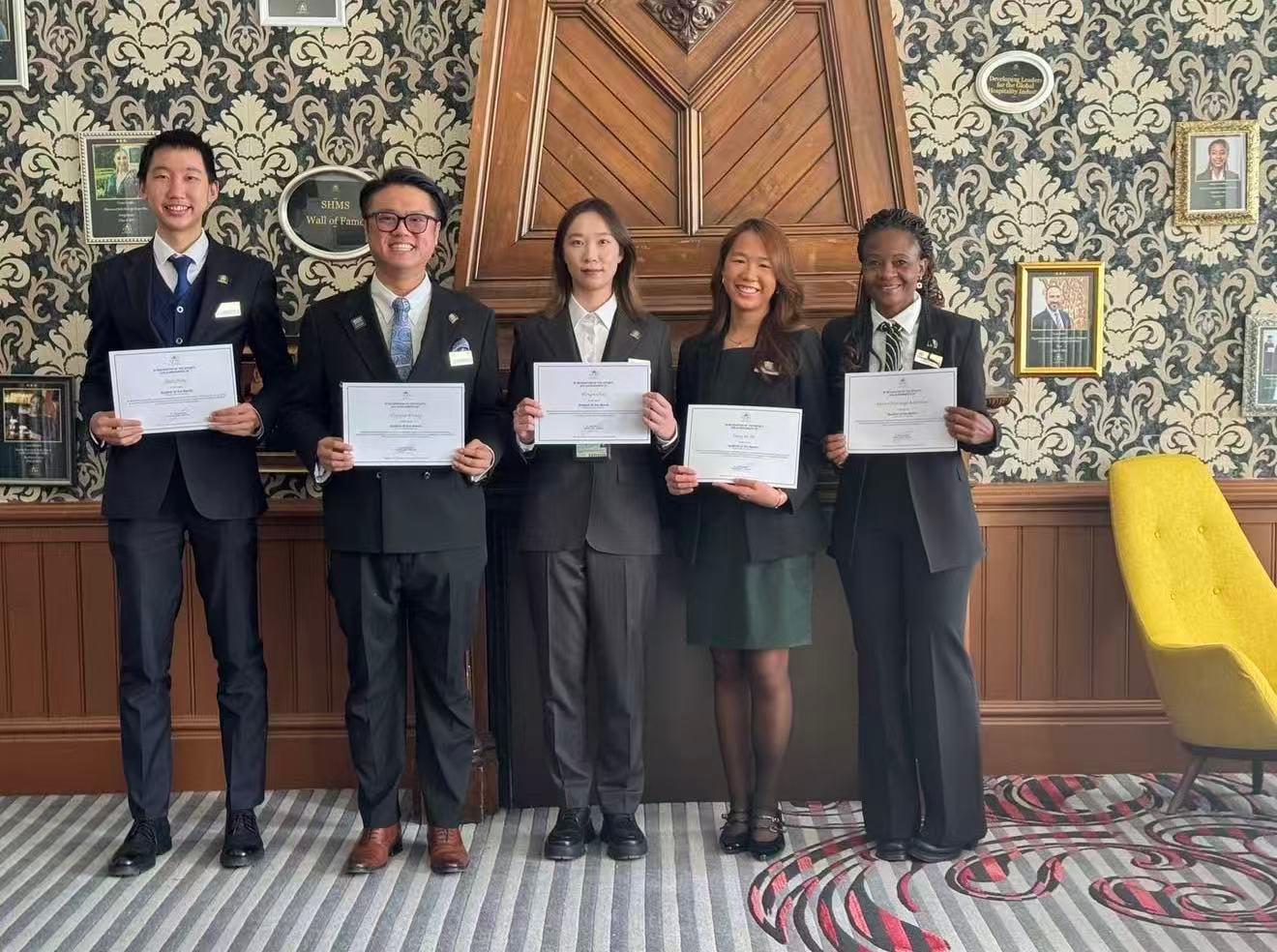 赴瑞深造展风采 两澳旅大学生荣膺「每月最佳学生」